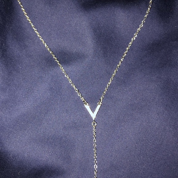 Rebecca minkoff hanging necklace silver - Picture 2 of 4